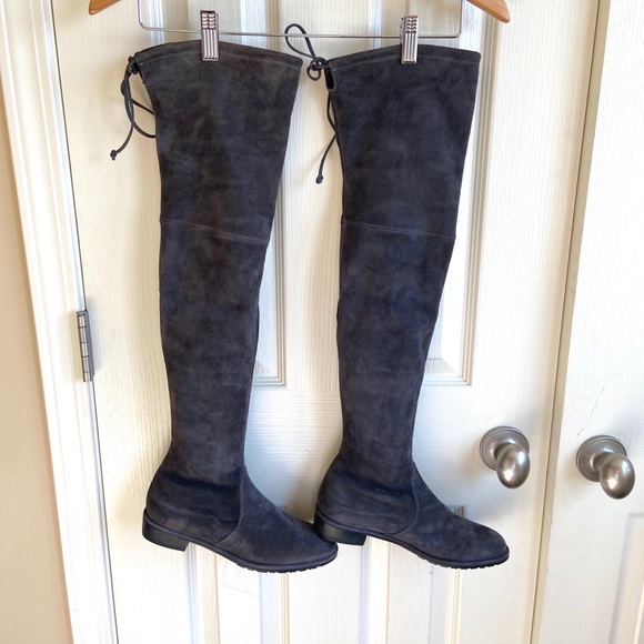 STUART WEITZMAN lowlander Grey Boots size 7 - Picture 3 of 15
